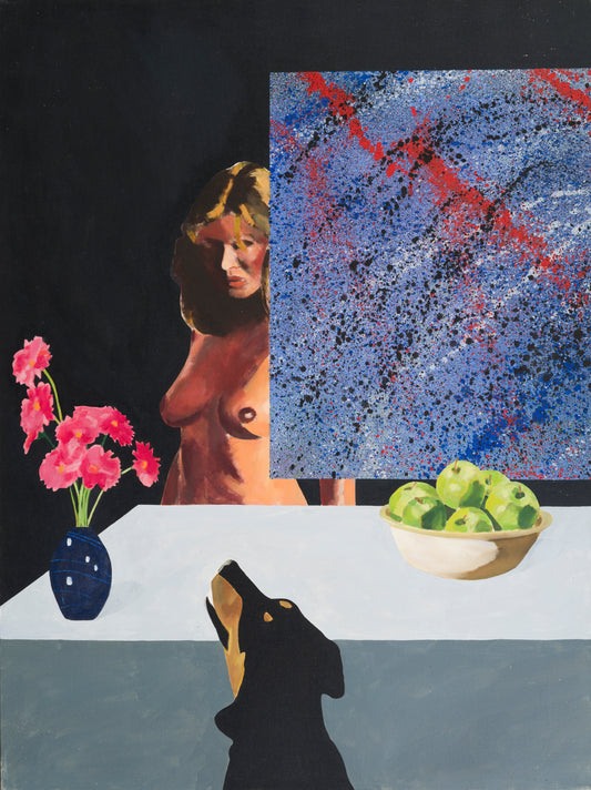 Still Life with Figures (Diptych)