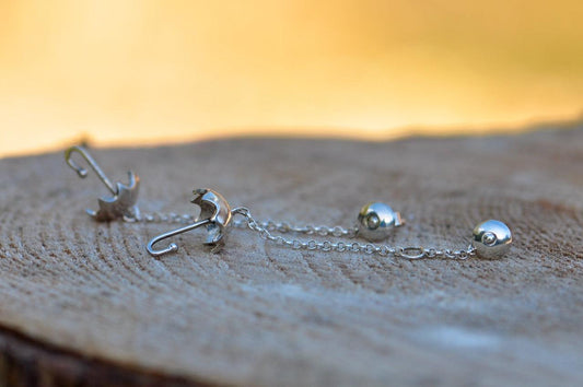 Umbrella Long Earrings