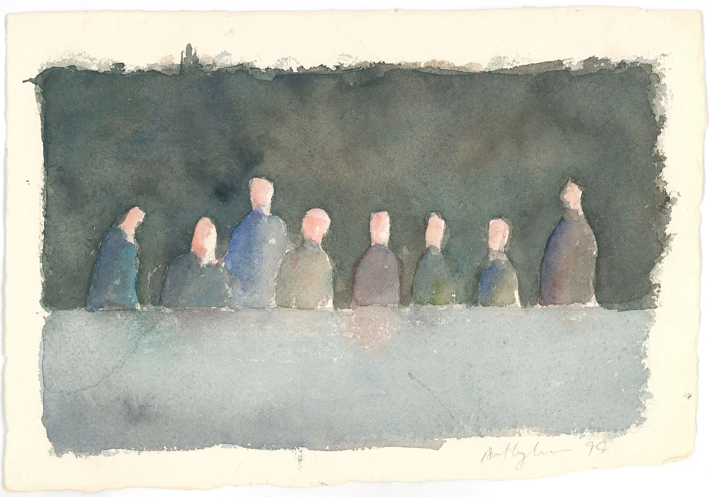Another Small Last Supper Study