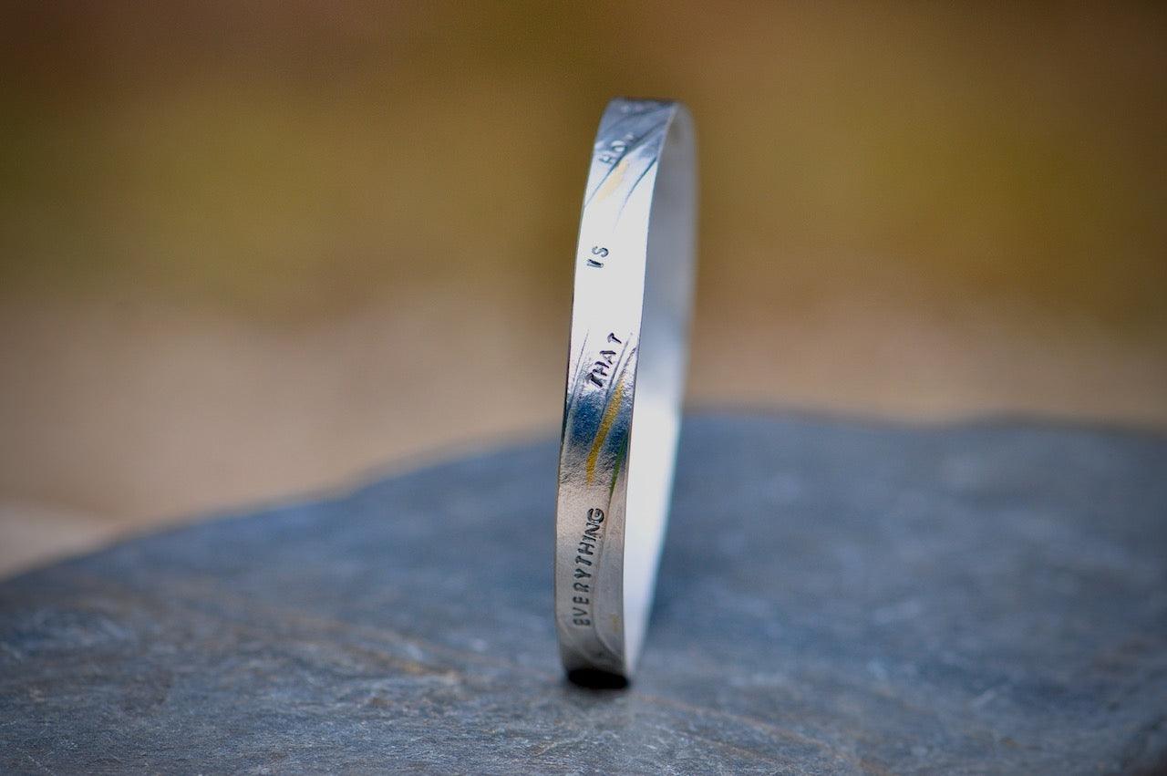 How the Light Gets In Bangle with Keum Boo