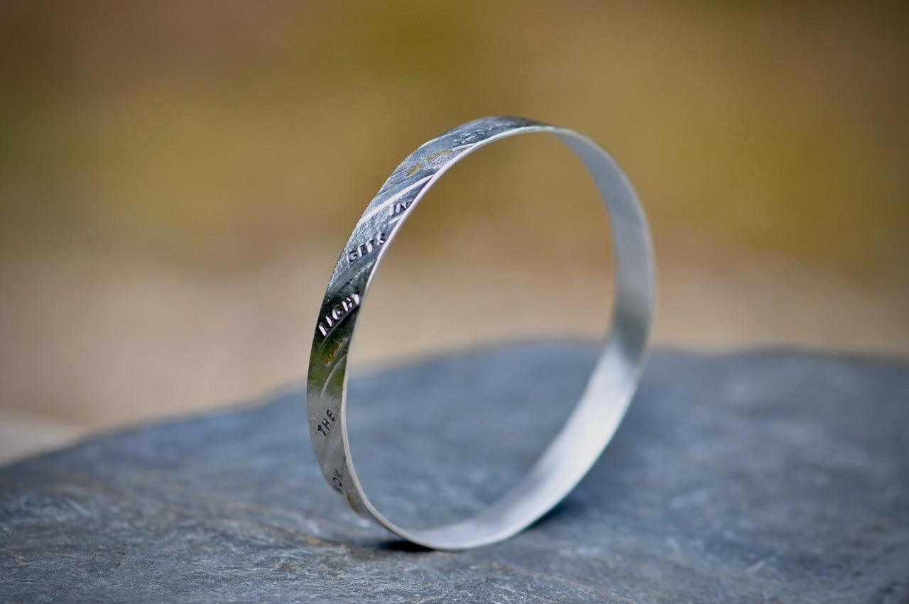 How the Light Gets In Bangle with Keum Boo